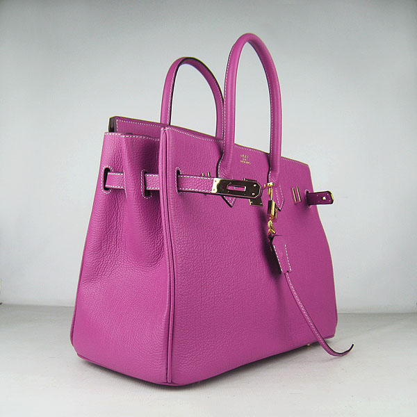 High Quality Fake Hermes Birkin 35CM Togo Leather Bag Peachblow 6089